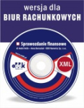 Sprawozdanie finansowe z generatorem XML – program komputerowy z roczną licencją – wersja dla biur rachunkowych (na płycie CD) 
