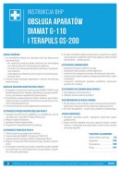 Obsługa aparatów DIAMAT G-110 i TERAPULS GS-200