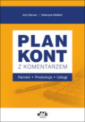 Plan kont z komentarzem – handel, produkcja, usługi