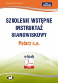 Szkolenie wstępne
Instruktaż stanowiskowy
Palacz c.o. (e-book)