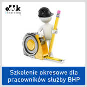 BHP e-learning: Szkolenie okresowe dla pracowników służby bhp i osób wykonujących zadania tej służby