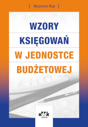 Wzory księgowań w jednostce budżetowej 