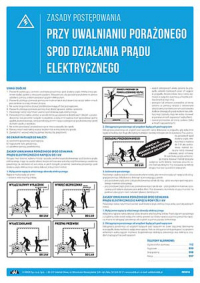 Zasady postępowania przy uwalnianiu porażonego spod działania prądu elektrycznego