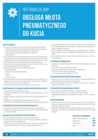 Obsługa młota pneumatycznego do kucia