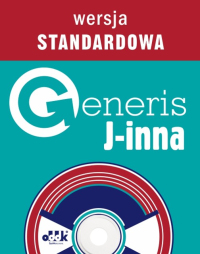 GENERIS J-Inna – generator e-Sprawozdań finansowych XML wg załącznika nr 1 do ustawy o rachunkowości – program komputerowy z roczną licencją – wersja standardowa (na płycie CD)

