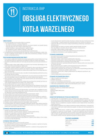 Obsługa elektrycznego kotła warzelnego