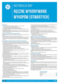 Ręczne wykonywanie wykopów (otwartych)