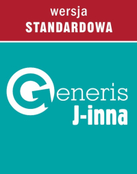 GENERIS J-Inna – generator e-Sprawozdań finansowych XML wg załącznika nr 1 do ustawy o rachunkowości – program komputerowy z roczną licencją – wersja standardowa (do pobrania)

