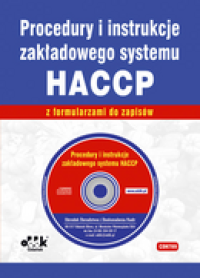 Procedury i instrukcje zakładowego systemu HACCP z formularzami do zapisów (CD)