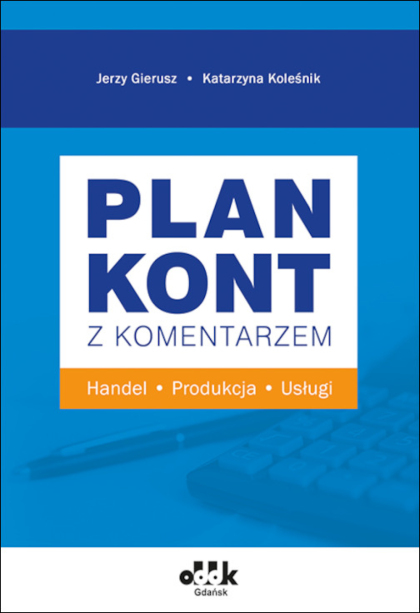 Plan kont z komentarzem – handel, produkcja, usługi