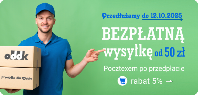 Darmowa dostawa od 50 PLN do 12 października