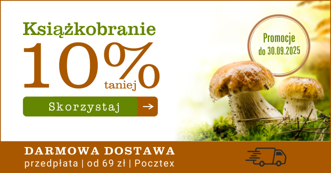 rabat na książki 10% + darmowa dostawa