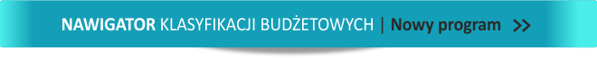 Program Nawigator Klasyfikacji budżetowych 2026 i 2027