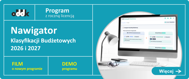 NAWIGATOR klasyfikacji budżetowej ODDK