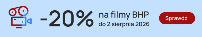 -20% na filmy szkoleniowe BHP, do 2 sierpnia 2026 r.