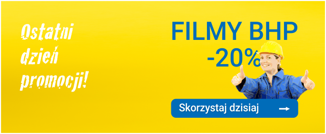 Filmy szkoleniowe BHP -20%