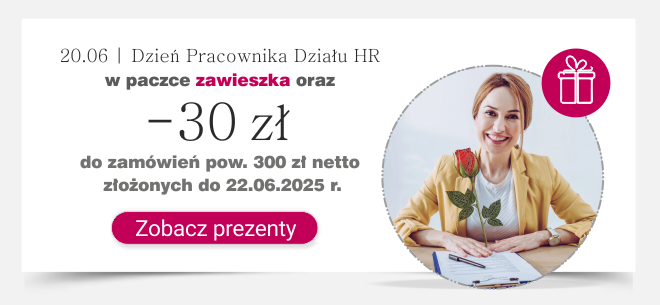Dzień Pracownika Działu HR – wisiorek  i -30 zł od 300 zł
