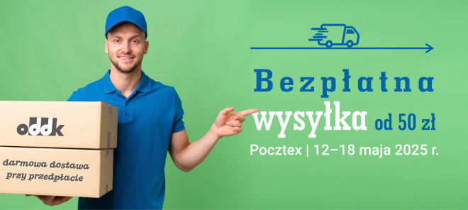 Darmowa dostawa Pocztexem od 50 zł netto przy przedpłacie