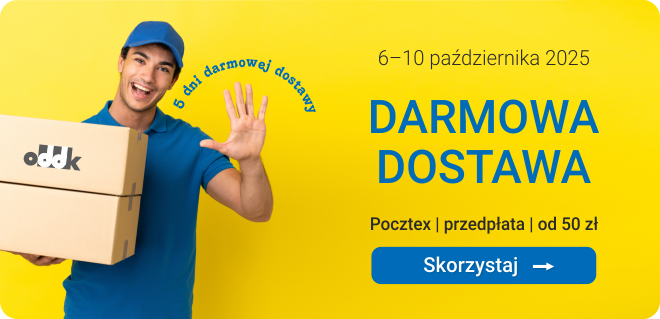 Darmowa dostawa od 50 PLN do 10 października
