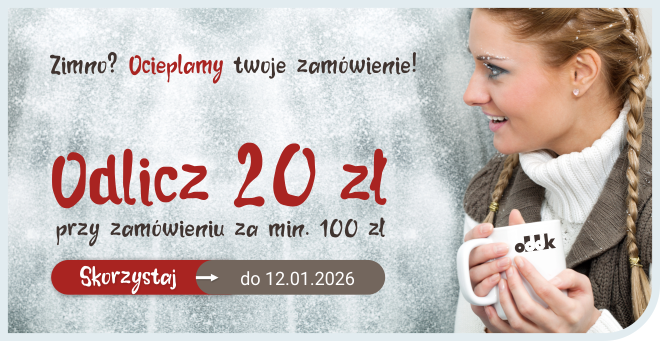odbierz 20 zł do zamówień od 100 zł netto