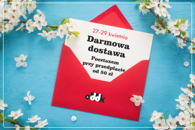 Darmowa dostawa Pocztexem, od 50 zł netto, przy przedpłacie. 