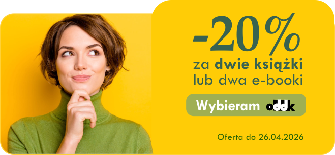 -20% na dwie ksiązki lub dwa e-booki