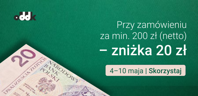 zrób zakupy za 200 zł i odbierz 20 zł