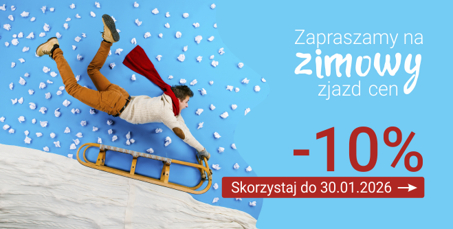 22-31.01. Zimowy zjazd cen -10%